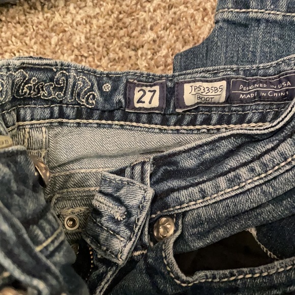Miss Me jeans bootcut size 27 - Picture 2 of 2